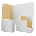 thumbnail image 1 of Paquete de 12 Paneles de Pared Insonorizados, 12 X 12 X 0,4 Pulgadas, Paneles Insonorizados Autoadhesivos para el Hogar, Estudio de Grabación, Oficina, 1 of 5