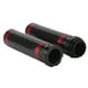 thumbnail image 2 of 2 uds cubierta de agarre de barra de manillar de motocicleta fibra de carbono resistente a la corrosión impermeable universal para manillar de 7/8 pulgadas rojo, 2 of 12