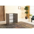 thumbnail image 3 of Origamy 3-Tier Shoe Storage Organizer for Entryway Closet, Bookshelf & More, Natural Wood Finish, 3 of 5
