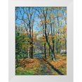 thumbnail image 1 of Cernov, Ivan 12x14 White Modern Wood Framed Museum Art Print Titled - A House in the Forest, 1 of 4