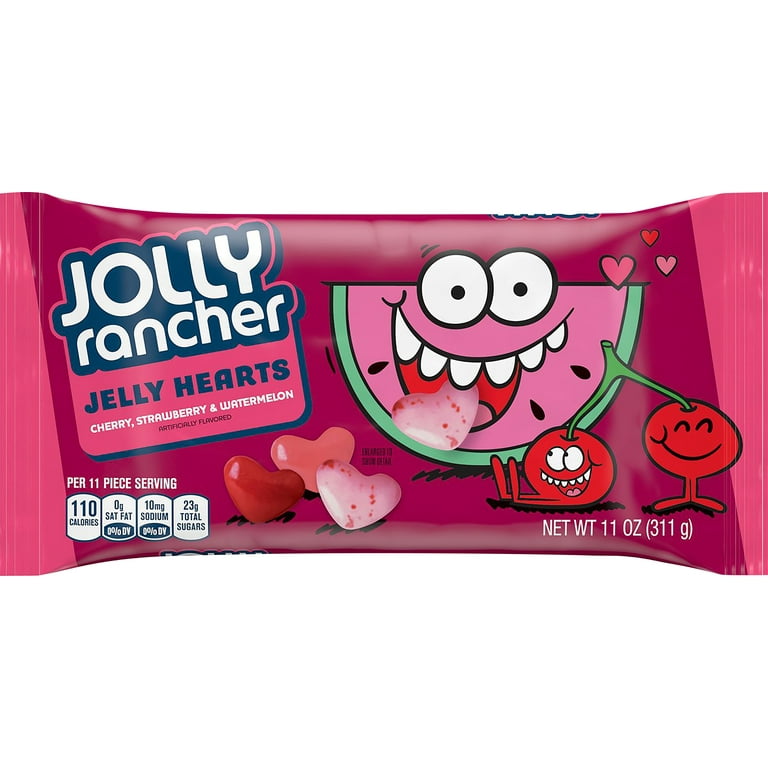 Jolly Rancher Valentine Jelly Hearts - 11-oz. - Walmart.com