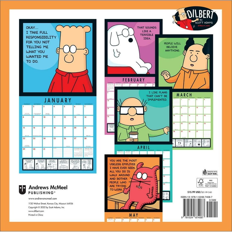 Dilbert 2025 Calendars For Sale Today Adria Ardelle