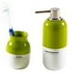 thumbnail image 1 of Set de Baño CasaMia Pantone Vaso y Dispensador de Jabón Verde, 1 of 5