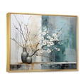 thumbnail image 2 of Designart "Serenity in Subtlety II" Abstract Collages Floater Framed Wall Art Living Room, 2 of 7