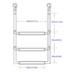 thumbnail image 4 of Eigraketly Escalera de embarque de cuerda Bote inflable Conexión plegable Correa antideslizante Deportes acuáticos, 4 of 6