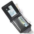 thumbnail image 3 of Tonnylam Men's Skull Embossed Buckle Wallet Youth Multifunctional Card Holder Wallet, 3 of 6