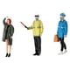 thumbnail image 2 of 3 piezas 1:32 Figuras de personas Escultura de personas pequeñas Juego de simulación Juguetes Diorama pintado Estilo B, 2 of 8