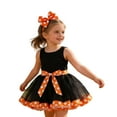 thumbnail image 4 of XAOFW Girl Skirt Valentine Polka Dot Mesh Tutu Layered Party With Bow Play Soft Breathable Party Skirts, 4 of 4