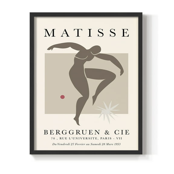 Matisse CCXXIX in Solid Wood 8 x 10 Framed Print