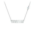 thumbnail image 1 of Mama' Necklace with Satellite Birthstone, 1 of 4