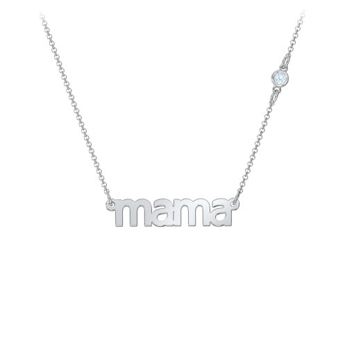 Collier « Mama' » avec Pierre de Naissance Satellite