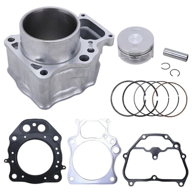 Kit de extremo de junta de pistón de cilindro, reemplazo directo de accesorios, Kit de reconstrucción apto para TRX420 Rancher 420 2010 Soledad Juegos de anillos de pistón