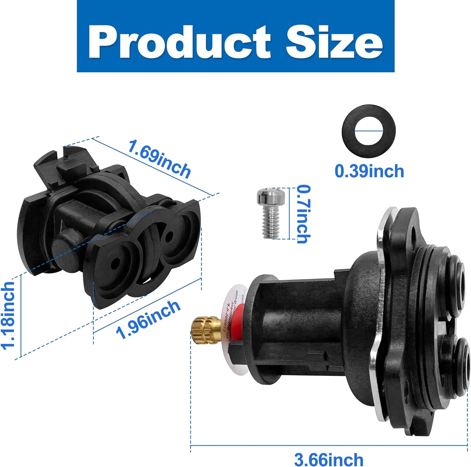 Kit De Tige De Capuchon Pour Mélangeur Kohler GP77759 – Compatible K-304 Et Valve 1/2″