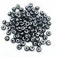 thumbnail image 3 of Lote de 50 cuentas ovaladas de resina de 6mm, 8mm y 10mm con forma de ojo malvado para hacer joyas, pendientes y pulseras hechos a mano, accesorios, 3 of 5