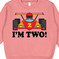thumbnail image 3 of Inktastic Race Car 2nd Birthday Boys Racing Toddler Sweatshirt, 3 of 4