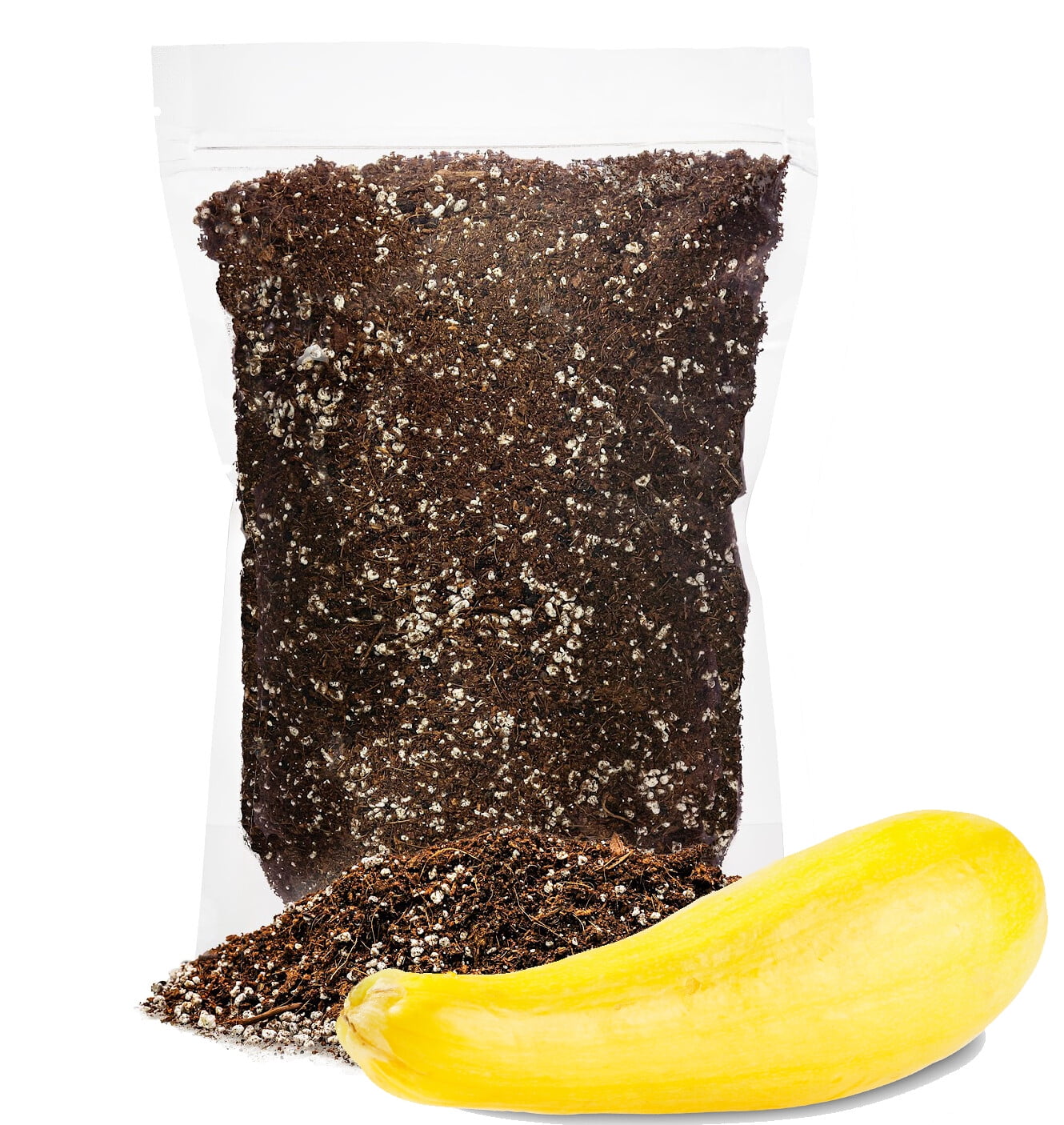 ⭐ Premium Organic Potting Soil for Squashes (10 Quart Bag)