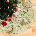 thumbnail image 5 of Coolnut Christmas Tree Skirt, 36", Easter Tree Skirt Double Layers Polyester Easter Tree Skirt for Easter Holiday Party Decoration, 5 of 6