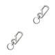 thumbnail image 3 of Qarigey 2-in-1 Keychain Portable Keyring Buckle Car Tool Holder Backpack Carrying Carabiner Ring Camping Key Opener Picnic Bottle 2piezas, 3 of 6