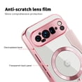 thumbnail image 2 of Allytech Flip Case for Google Pixel 9, [Compatible with Magsafe] PU Leather Clear Back Cover RFID Blocking Cards Slots Wallet Phone Case for Google Pixel 9, Pink, 2 of 8