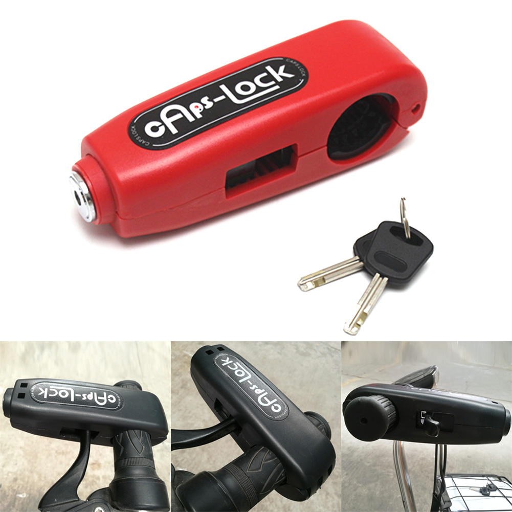 Handlebar Grip Lock Antitheft Brake Lever Security Lock Throttle Grip