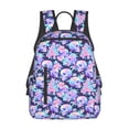 thumbnail image 1 of Disketp pinkk flower crystal Skull Mochila Ligera e Impermeable, Mochila de Día Resistente para Viajes, Senderismo y Uso Diario para Hombre y Mujer, 1 of 7