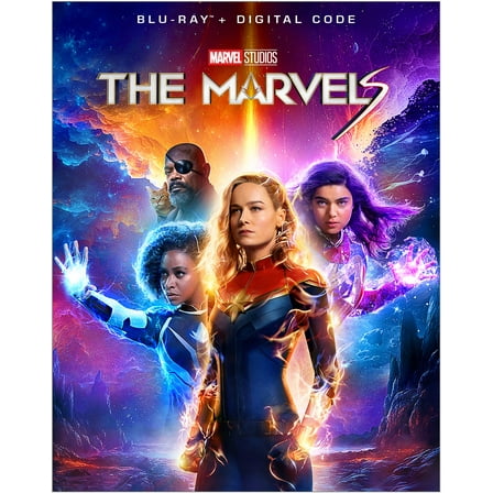The Marvels (Blu-Ray   Digital Copy) Disney Action & Adventure