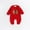 15#Black, variant on Hzgobj Infant Baby Girls Boys Bodysuit Long Sleeve New Year Tang Suit Romper Jumpsuit Hat Shoes Sets Chinese Style Playsuit