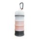 thumbnail image 2 of Contenedor de proteínas Dispensador de proteínas Portátil Multiusos Cómodo Práctico 4 Gris Naranja Blanco, 2 of 9