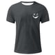 thumbnail image 4 of Camisetas de Cuello de la Tripulación de los Hombres de Poliéster Impreso en Seco Rápido, Cuello Redondo de Corte 3D para Gimnasio, Carrera, Ciclismo Y Ocasional, 4 of 4