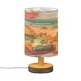 thumbnail image 2 of BZSMCE Lamp Modern Cats Relaxing on The Beach Creative Patter Night Light, 2 of 7