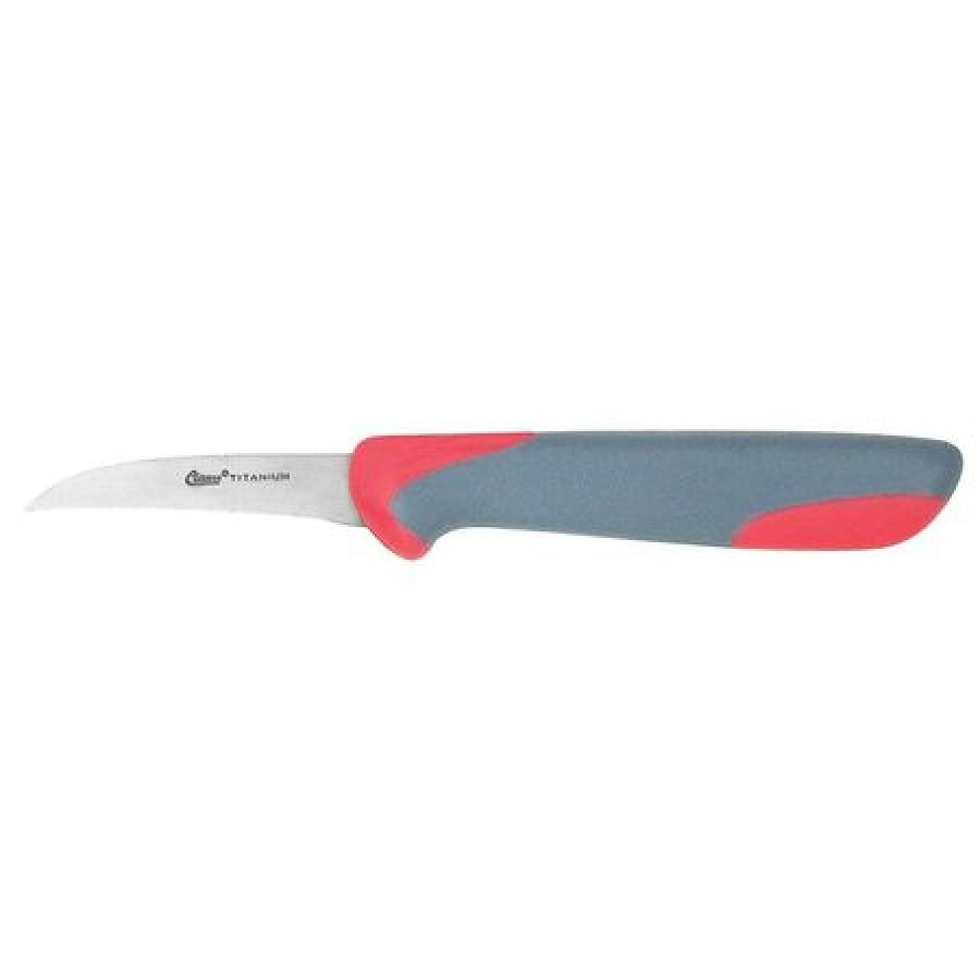 CLAUSS 18414 Paring Knife,Curved,Titanium,21/2In,NSF
