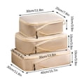 thumbnail image 3 of Dvkptbk Storage Travel Clothes Compression Storage Bag Three Piece Portable Multifunctional Luggage Bag Home Essentials, 3 of 8