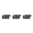 thumbnail image 3 of Langgg Ceinture Punk Boucle All Trend All Match pour Jeans Femmes Ceinture Intemporelle Résistante à l'Usure Noir 105cm 3Set, 3 of 6