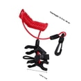 thumbnail image 2 of Minkissy 1Set Universal Boat Safety Lanyard Kill Switch With Nylon Rope For Boating Enthusiasts, 2 of 7