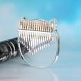 thumbnail image 4 of 17 teclas Crystal Kalimba African Thumb Dedo transparente Piano Acrílico, 4 of 8