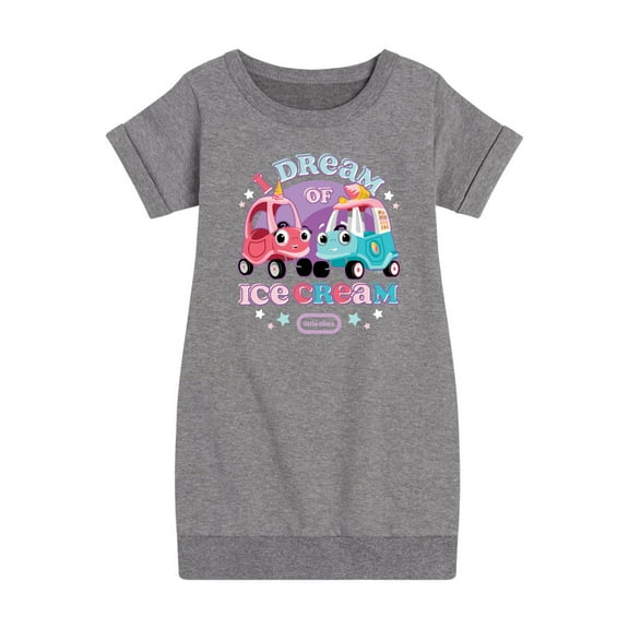 Little Tikes - I Dream of Ice Cream - Toddler & Youth Girls Fleece Dress