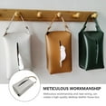 thumbnail image 3 of PENIKOKO Beige Tissue Box Holder for Desktop Storage, Design, 1 Piece, 3 of 6