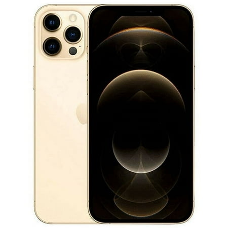 Restored Premium Apple iPhone 12 Pro - Fully Unlocked - 128 GB Gold (Refurbished)