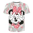 thumbnail image 1 of Camisetas de Mickey Mouse para niños y niñas, camisetas de Disney con estampado 3D para niños, camiseta de dibujos animados de moda de verano, camiseta de cuello redondo, camiseta 5T Gao Jinjia LED, 1 of 2