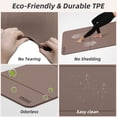 thumbnail image 7 of YOHAO Yoga Mat,Large Size:75"×32",Foldable Workout Mat for Yoga,Pilates and Travel,Anti-rolling,Non-slip,Easy Unfold and Storage(Brown), 7 of 7