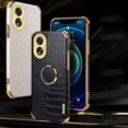 thumbnail image 2 of 6D Electroplating Crocodile Leather Case For OPPO A38, 2 of 5