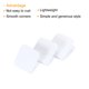 thumbnail image 4 of Uxcell Clips de Papel y Bolsa, 20 Paquete Selladores de Bolsa Cuadrados, Clips para Bolsas de Snacks, Blanco, 4 of 5