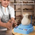 thumbnail image 2 of Kit Cerámica Kits Electric Educational Partery Pintura Con Arcilla Y Herramientas Escultura Diy Clay Maker Safe para Regalos Cumpleaños, 2 of 9