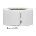 thumbnail image 2 of unbranded Clear Stickers for Sealing 500Pcs Round PVC Seals for Packages, 2 of 8