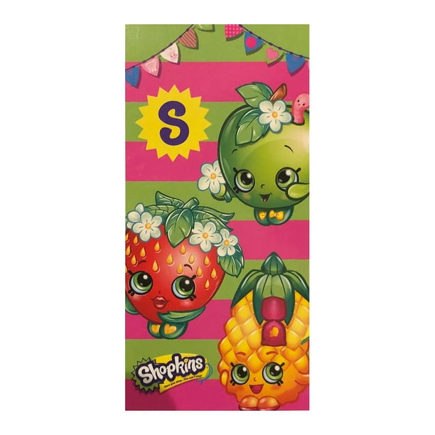 Shopkins Beach Towel 28 X 58 Inch Cotton Bath Towel For Kids Apple Blossom Strawberry Kiss Walmart Com Walmart Com Shopkins Beach Towel 28 X 58 Inch Cotton Bath Towel For Kids Apple Blossom Strawberry Kiss Walmart Com Walmart Com