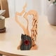 thumbnail image 2 of Wooden Ornament Wooden Couple Statue for Home Decor Abstract Kissing Couple Figurine Eternal LoveSculpture Valentine'S, 2 of 4