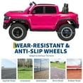 thumbnail image 3 of Eastvita 12V Licensed RAM Electric Pickup Truck for Kids, Dual Motor, Remote, LED, Music, Storage, 3 of 7