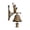 Multicolor X, variant on USA 250th Anniversary Patriotic Eagle Wall Bell – Metal Decorative Chime for 1776-2026 Celebration, Vintage American Liberty Decor for Home & Outdoor