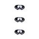 thumbnail image 2 of Eigraketly Gafas de ciclismo Gafas de montar en carretera Mujeres Gafas de sol a prueba de viento Luz Unisex Gafas universales Gafas Negro Gris Type1 NO1, 2 of 6