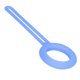 thumbnail image 5 of Rewera Funda Protectora de Silicona con Lazo Protector portátil Antiarañazos para Localizador IOS Azul, 5 of 8